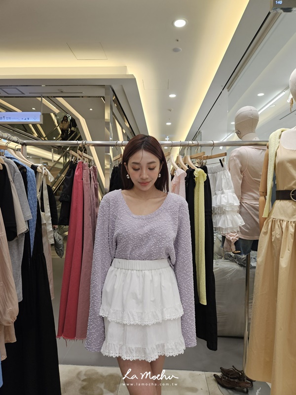 星點點顆粒造型上衣